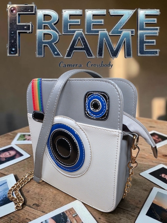 Handbags - Freeze Frame Camera Crossbody Bag NEW!